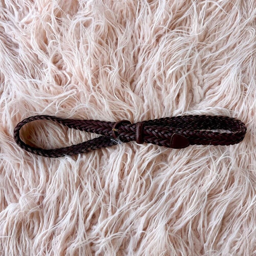 Vintage Braided Belt